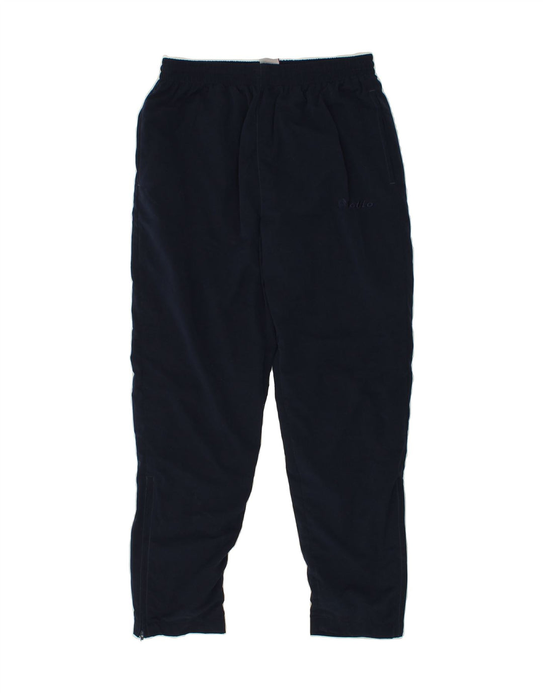 LOTTO Womens Tracksuit Trousers UK 14 Large Navy Blue Polyester Vintage Lotto and Second-Hand Lotto from Messina Hembry 