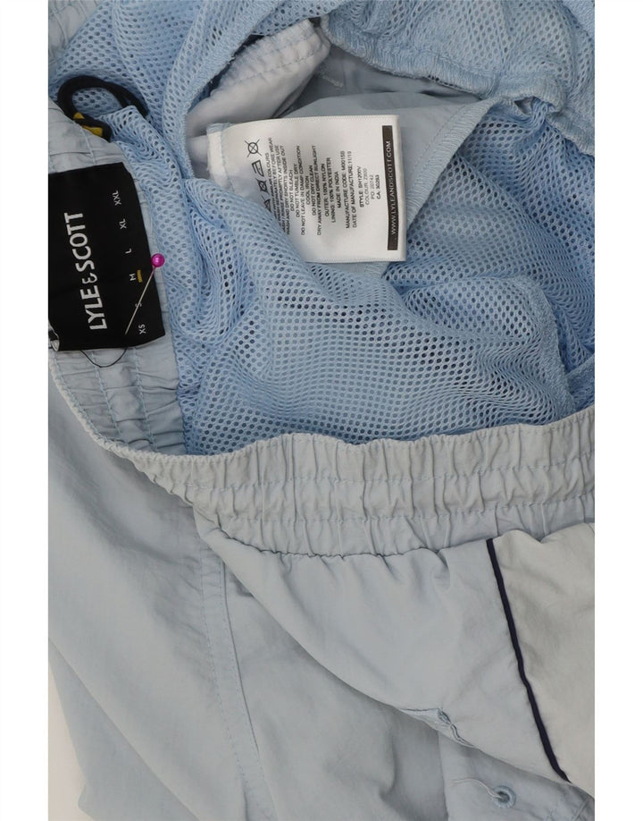 Lyle & Scott Mens Swimming Shorts Medium  Blue Polyester