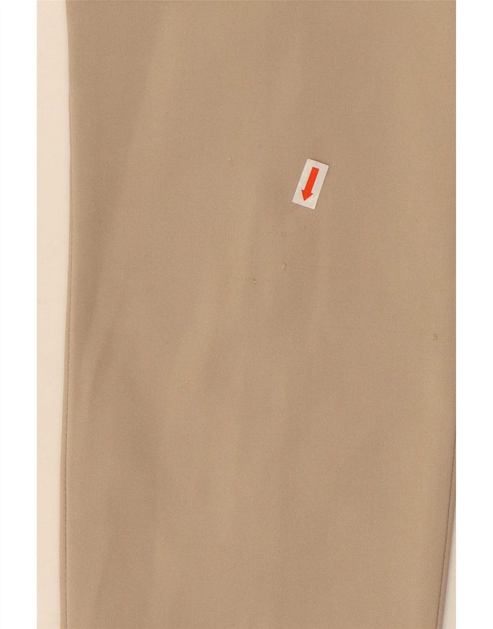 Zara Womens Slim Cropped Trousers Medium W28 L26 Beige