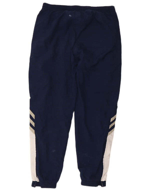 Adidas Mens Tracksuit Trousers Joggers UK 42/44 Large Navy Blue Colourblock