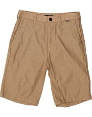 HURLEY Mens Chino Shorts W29 Small Beige Cotton