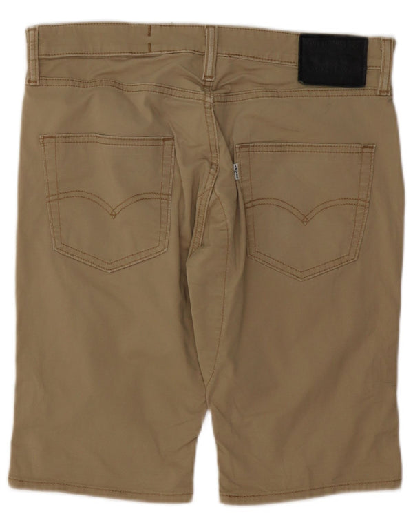 Levi's Mens 511 Casual Shorts W32 Medium Khaki Cotton