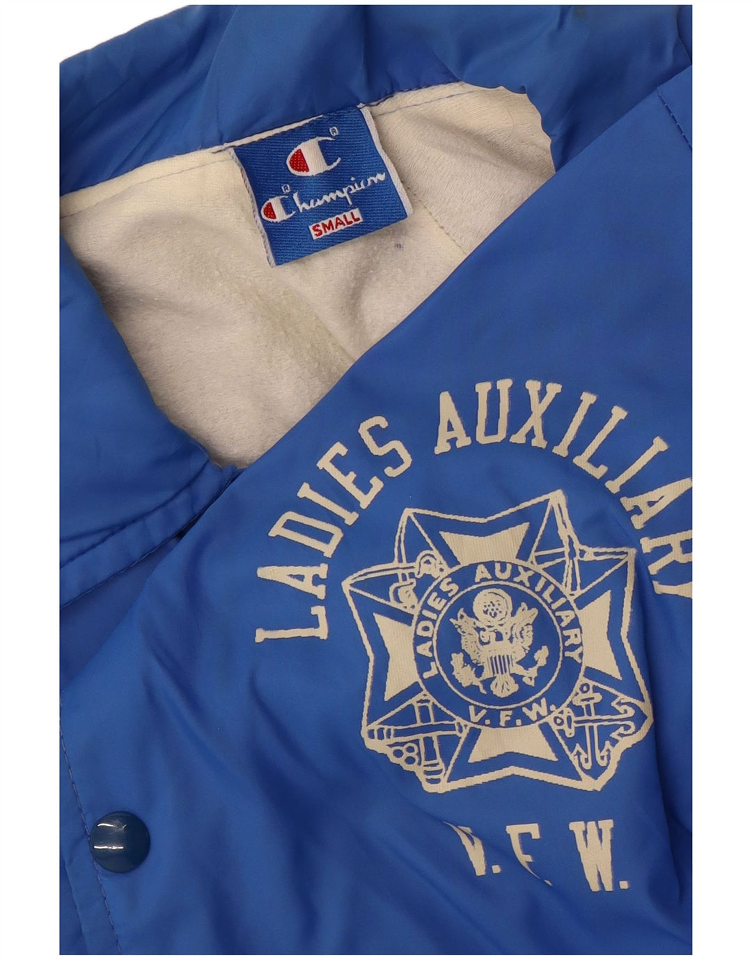 CHAMPION Mens Windbreaker Jacket UK 36 Small Blue