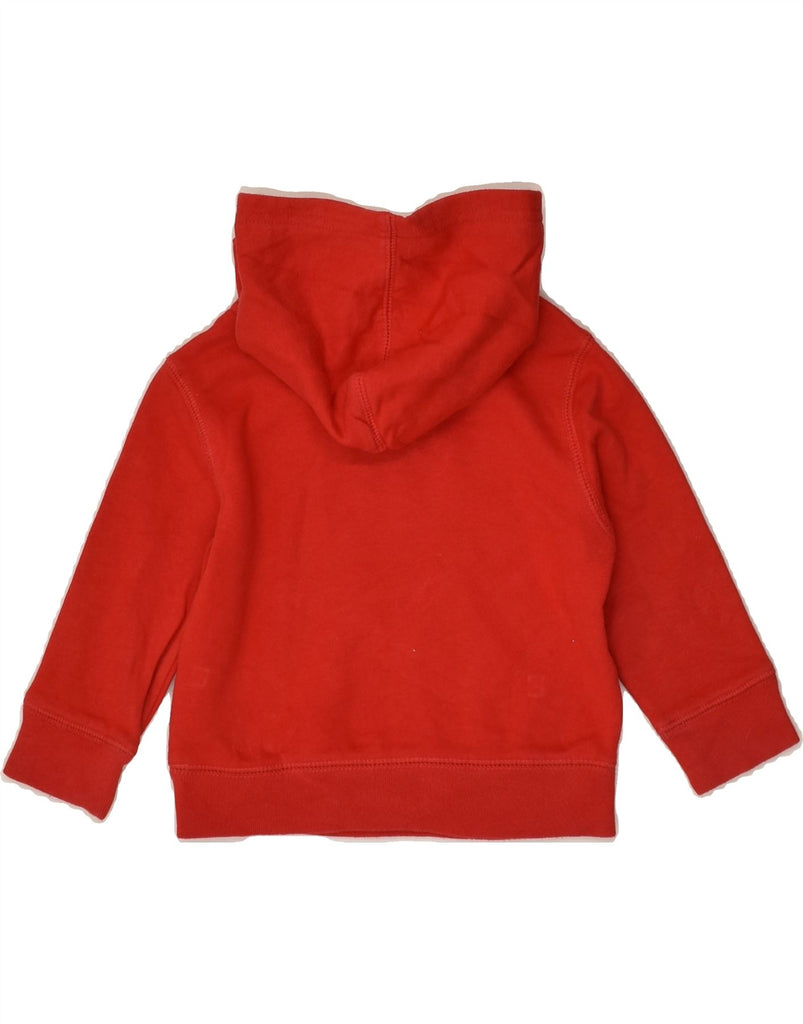 GAP Baby Boys Graphic Hoodie Jumper 18-24 Months Red Cotton | Vintage Gap | Thrift | Second-Hand Gap | Used Clothing | Messina Hembry 