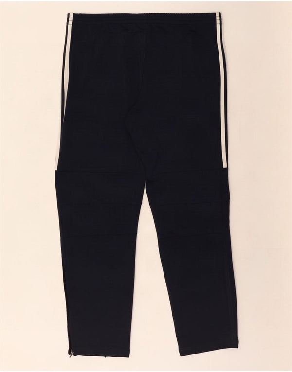 Adidas Mens Tracksuit Trousers Large Navy Blue Polyester