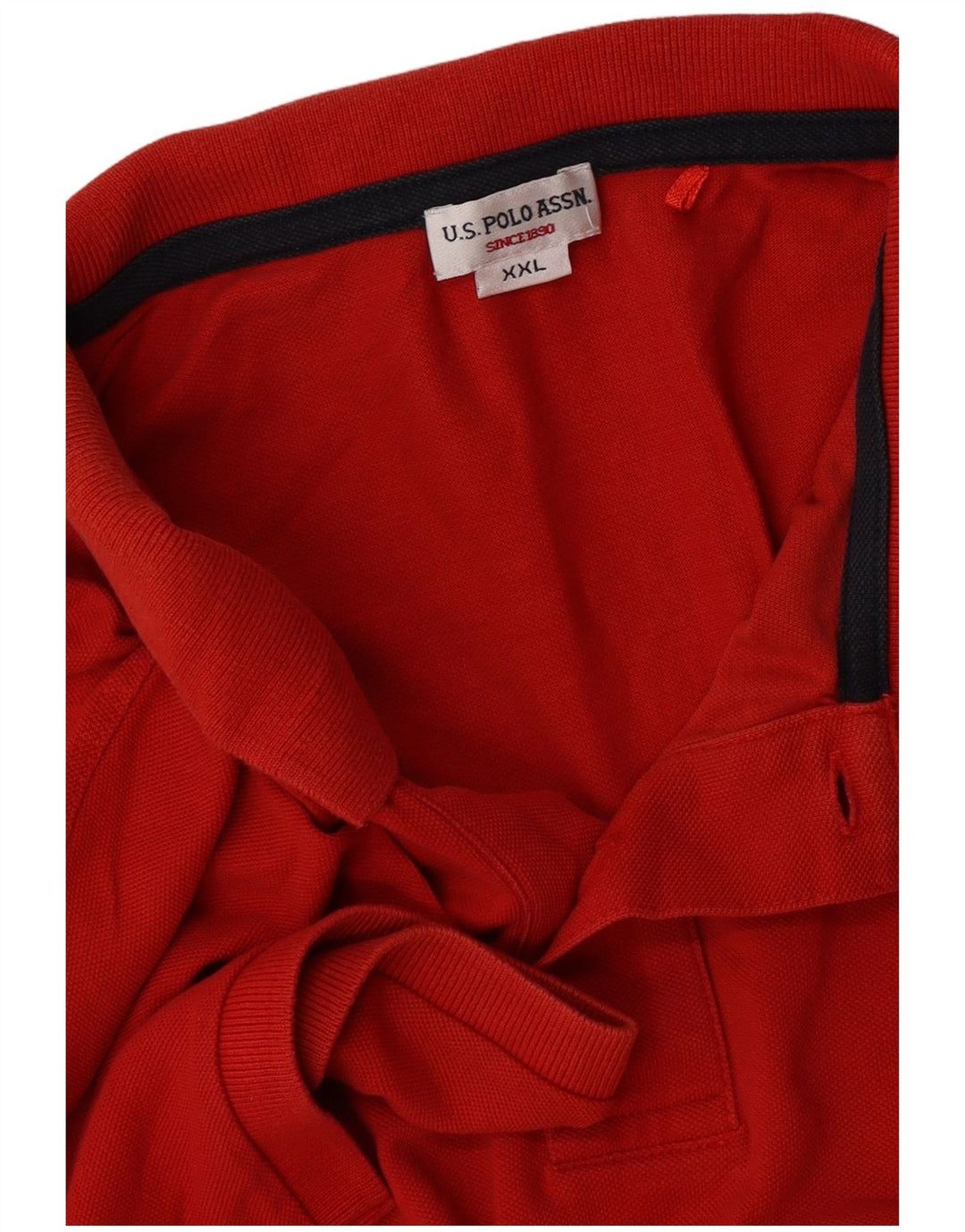 U.S. Polo Assn. Mens Polo Shirt 2XL Red