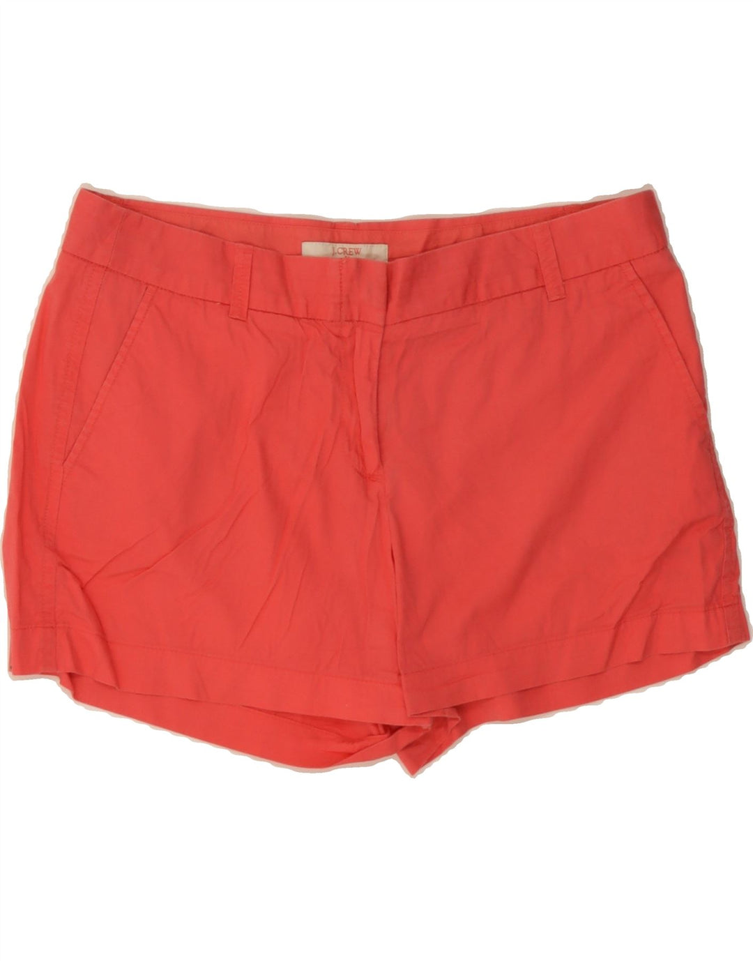 J. CREW Womens Chino Shorts US 12 Large W35  Red Cotton Vintage J. Crew and Second-Hand J. Crew from Messina Hembry 