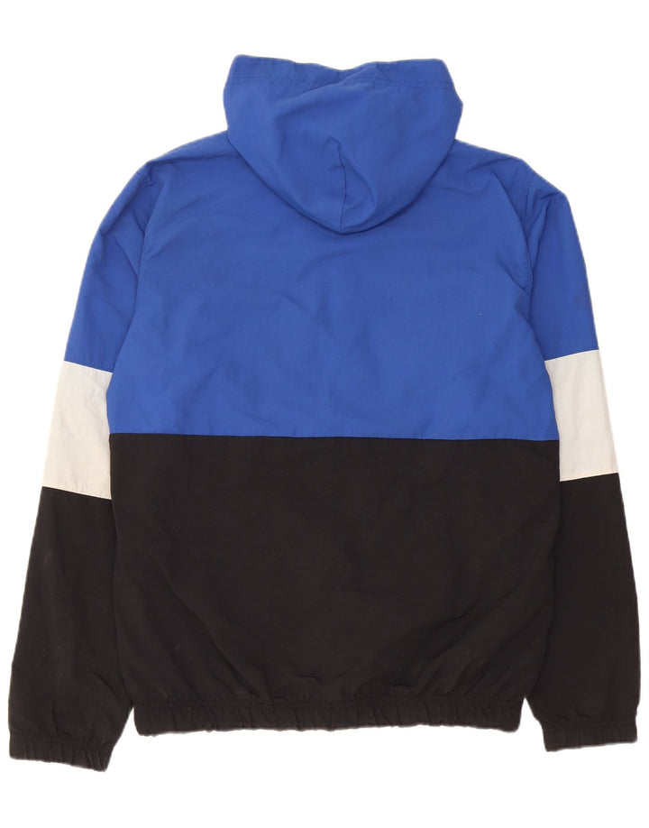 Champion Womens Graphic Tracksuit Top Jacket UK 10 Small Blue Colourblock