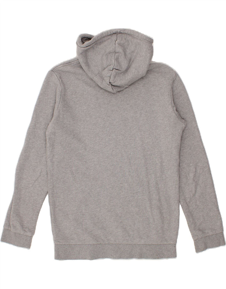 ADIDAS Mens Graphic Hoodie Jumper Medium Grey Cotton Vintage Adidas and Second-Hand Adidas from Messina Hembry 