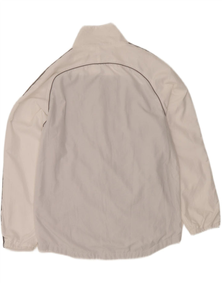 Champion Mens Tracksuit Top Jacket Large White Polyester