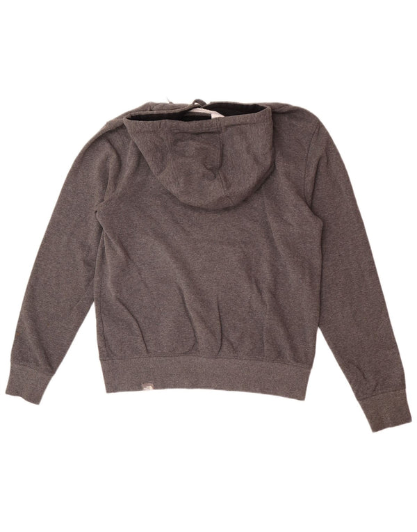 The North Face Mens Graphic Regular Fit Hoodie Jumper Medium Grey Flecked