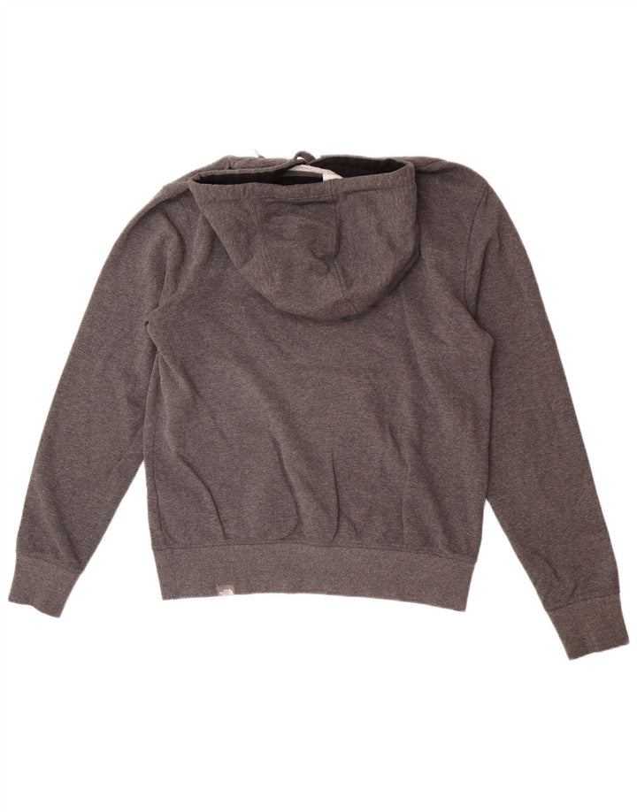 The North Face Mens Graphic Regular Fit Hoodie Jumper Medium Grey Flecked