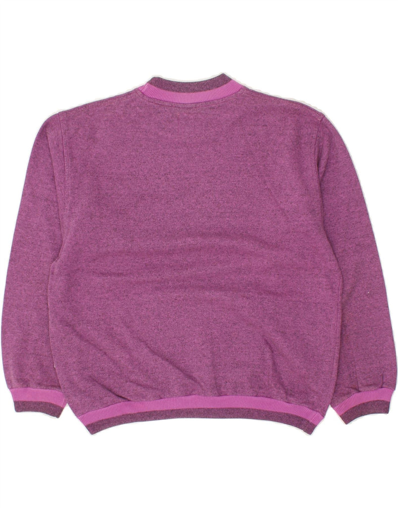 THINK PINK Girls Crew Neck Jumper Sweater 9-10 Years Pink Flecked Cotton | Vintage Think Pink | Thrift | Second-Hand Think Pink | Used Clothing | Messina Hembry 