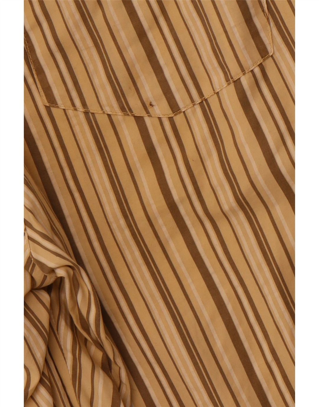 VINTAGE Mens Chino Shorts Medium W32 Beige Striped Cotton