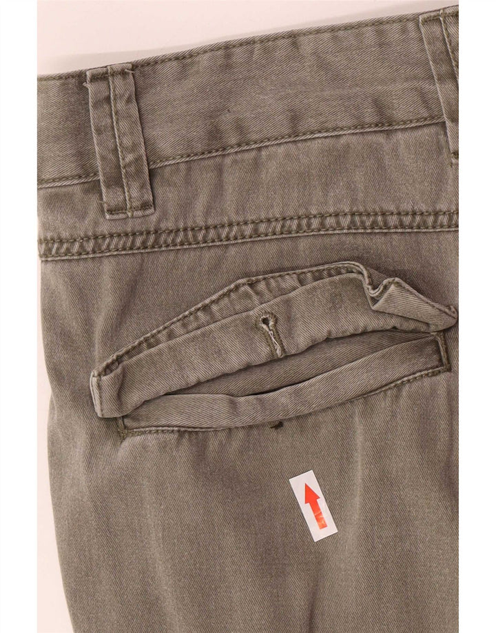 OWK Mens Cargo Shorts XL W40 Khaki Cotton