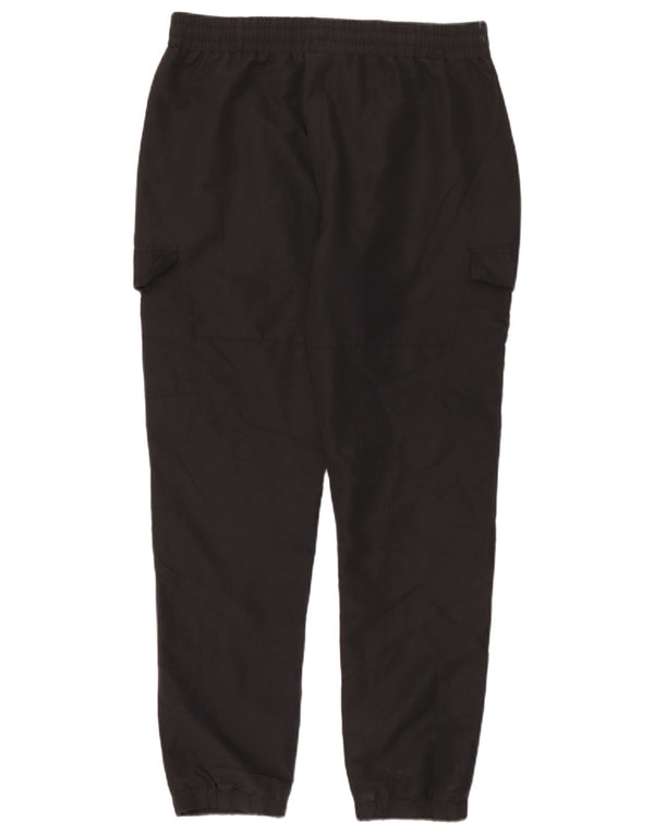 Fila Mens Cargo Tracksuit Trousers Joggers Large Black Polyester