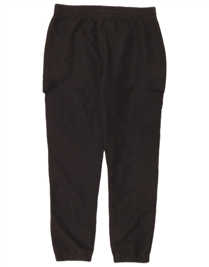 Fila Mens Cargo Tracksuit Trousers Joggers Large Black Polyester