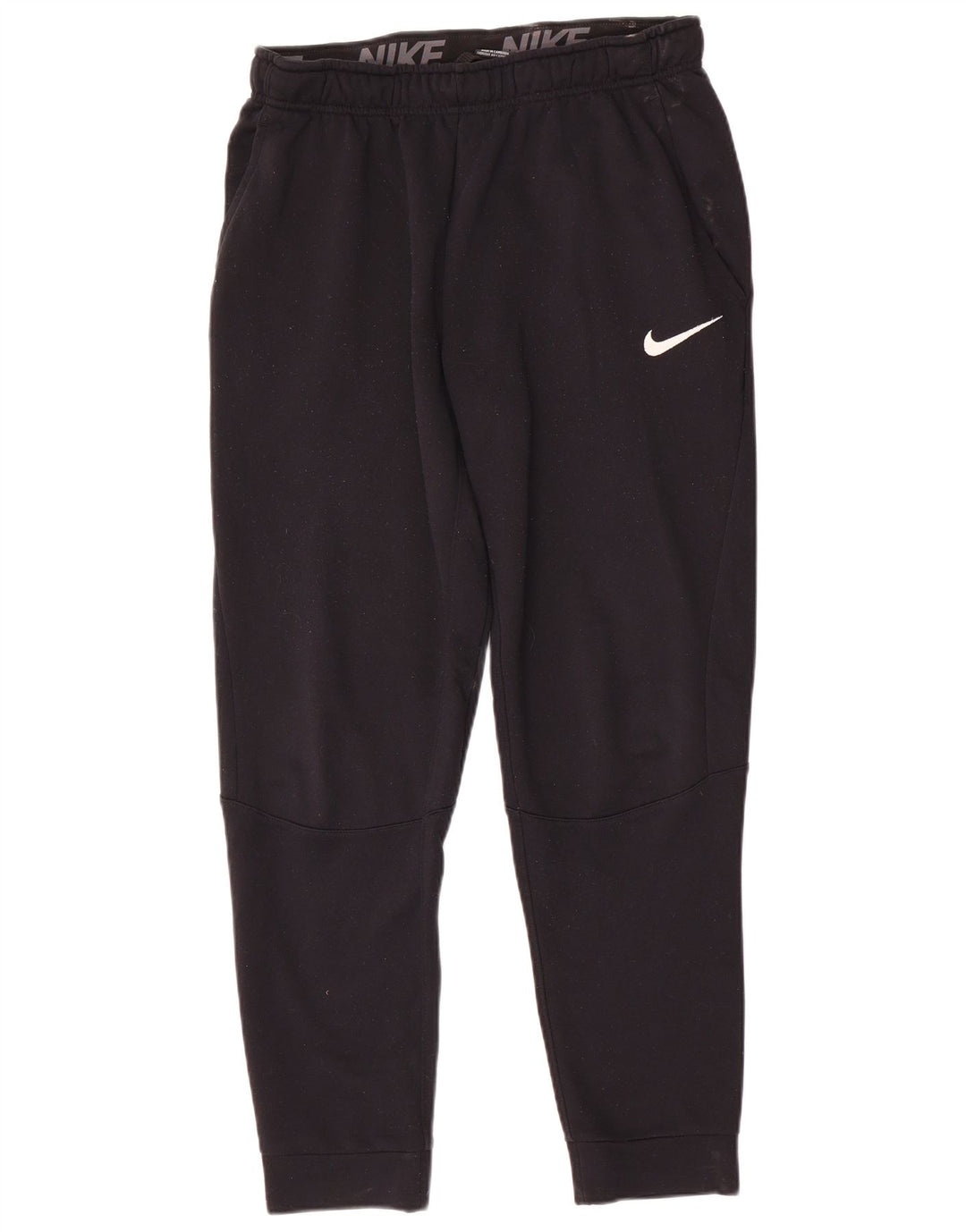 Nike Mens Dri Fit Tracksuit Trousers Joggers Medium  Black Polyester