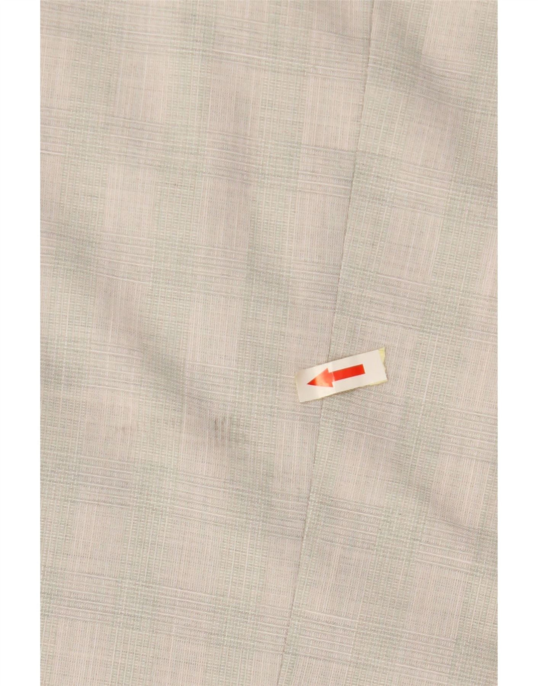 ZARA Womens 1 Button Blazer Jacket EU 40 Medium Grey Check Polyester