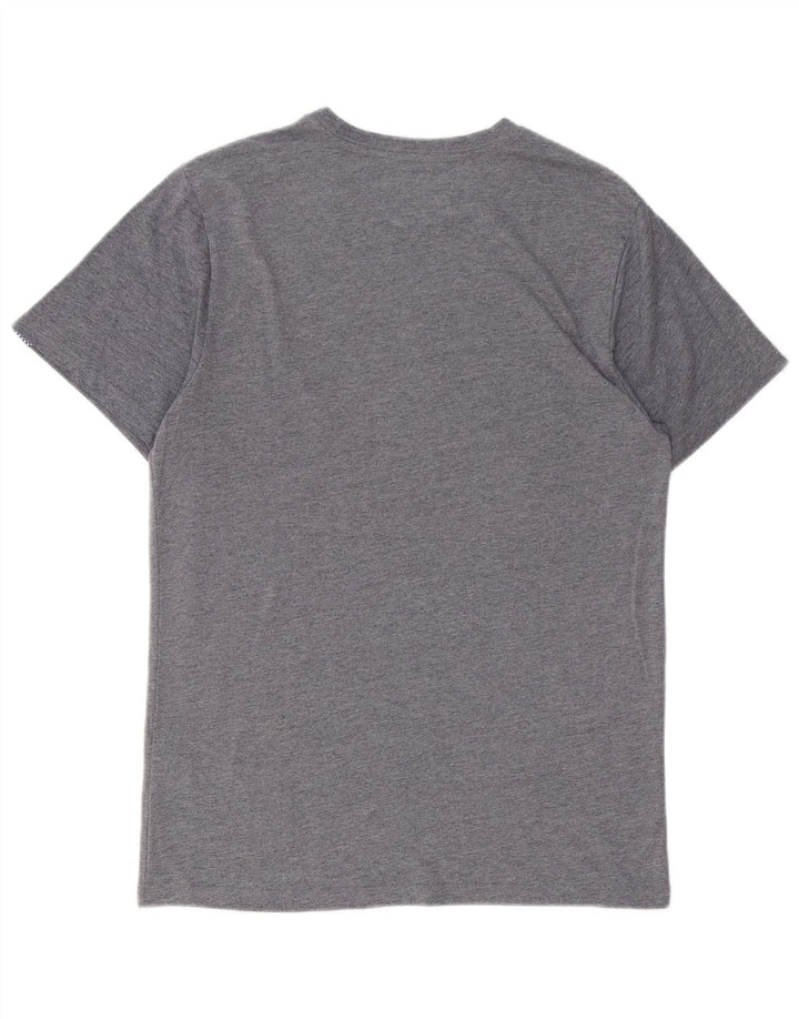 Vans Mens Graphic T-Shirt Top Medium Grey Flecked Cotton