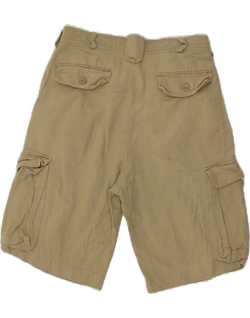 VINTAGE Mens Cargo Shorts W30 Medium Beige Vintage Vintage and Second-Hand Vintage from Messina Hembry 