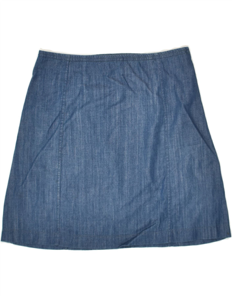 HOLLISTER Womens Denim Skirt US 0 XS W26 Blue Cotton | Vintage Hollister | Thrift | Second-Hand Hollister | Used Clothing | Messina Hembry 