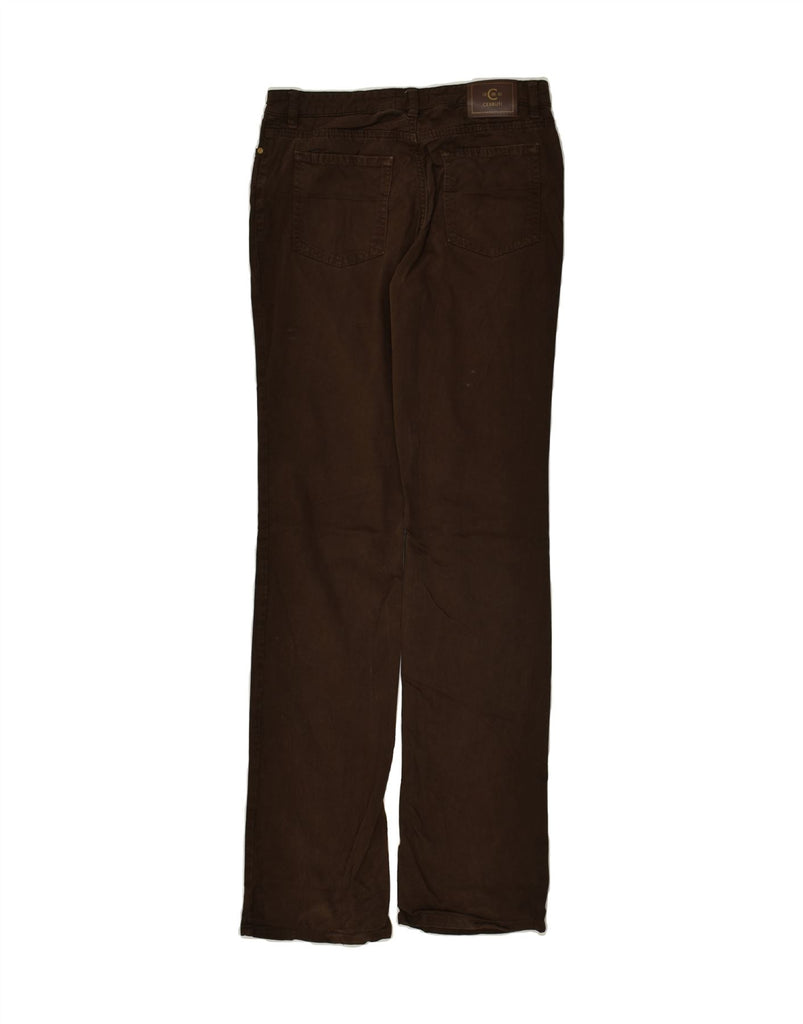 CERRUTI 1881 Womens Slim Casual Trousers W29 L34 Brown Vintage Cerruti 1881 and Second-Hand Cerruti 1881 from Messina Hembry 