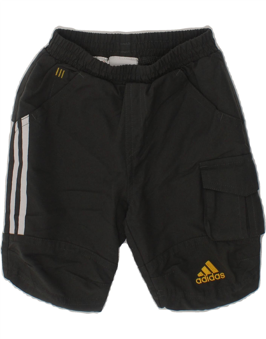 ADIDAS Baby Boys Graphic Sport Shorts 6-9 Months  Grey Polyester Vintage Adidas and Second-Hand Adidas from Messina Hembry 