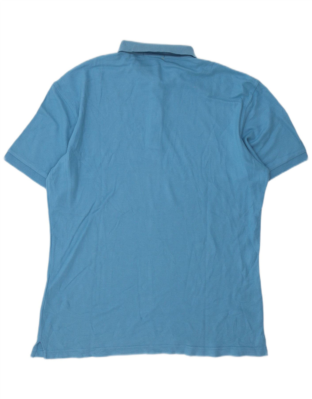 Fila Mens Polo Shirt IT 52 Large Blue Cotton