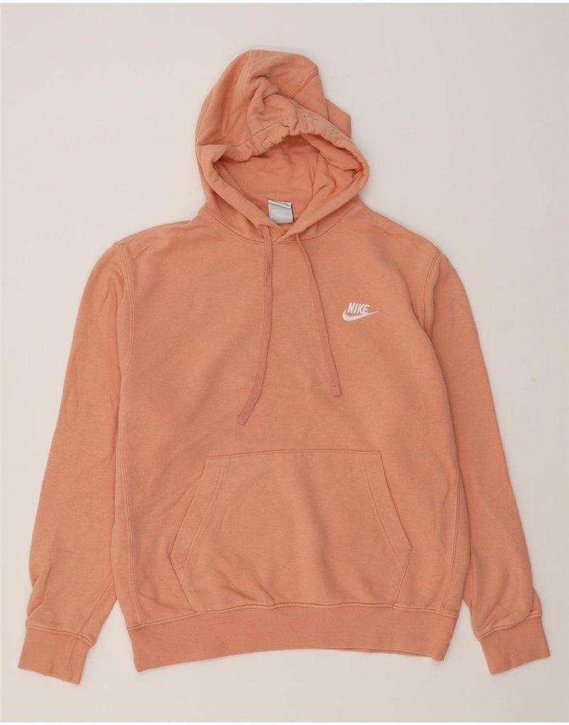 NIKE Mens Hoodie Jumper Medium Pink Cotton Vintage Nike and Second-Hand Nike from Messina Hembry 