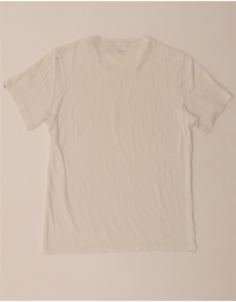 LEVI'S Mens T-Shirt Top Small White Vintage Levi's and Second-Hand Levi's from Messina Hembry 