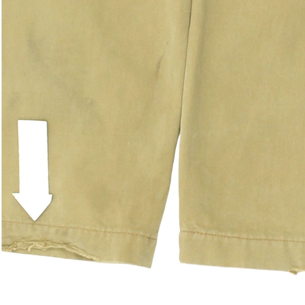 Timberland Mens Beige Heavy Cotton Chino Trousers | Vintage Retro VTG | Vintage Messina Hembry | Thrift | Second-Hand Messina Hembry | Used Clothing | Messina Hembry 