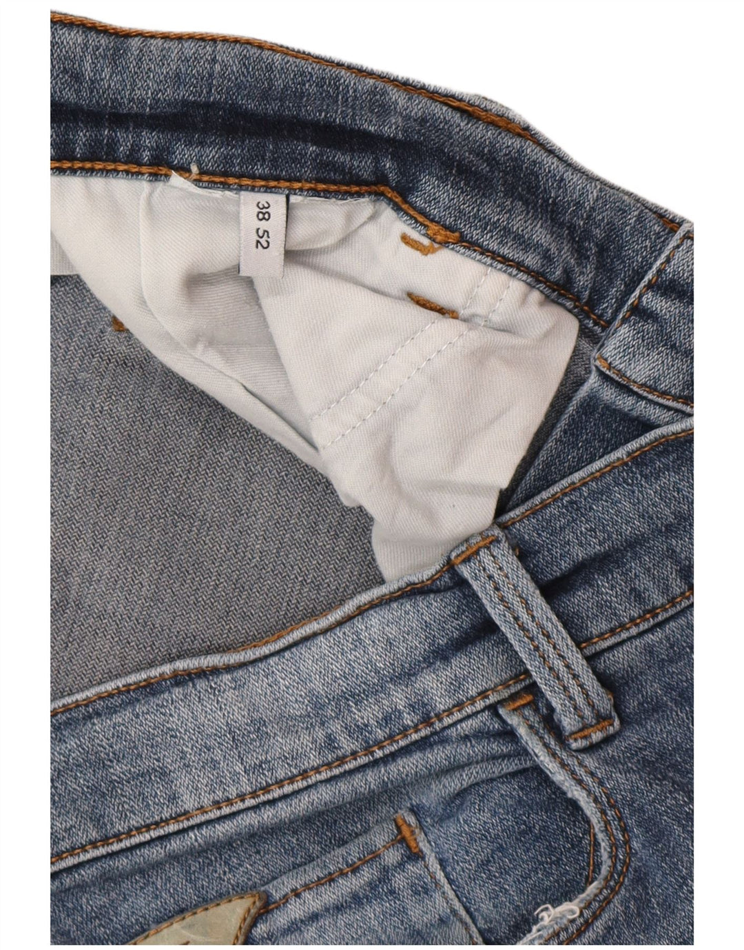 TRUSSARDI Mens Straight Jeans IT 52 XL W38 L32 Blue