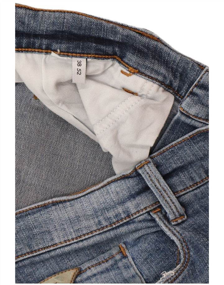 TRUSSARDI Mens Straight Jeans IT 52 XL W38 L32 Blue