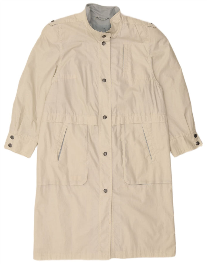Vintage Womens Oversized Trench Coat UK 18 XL Beige
