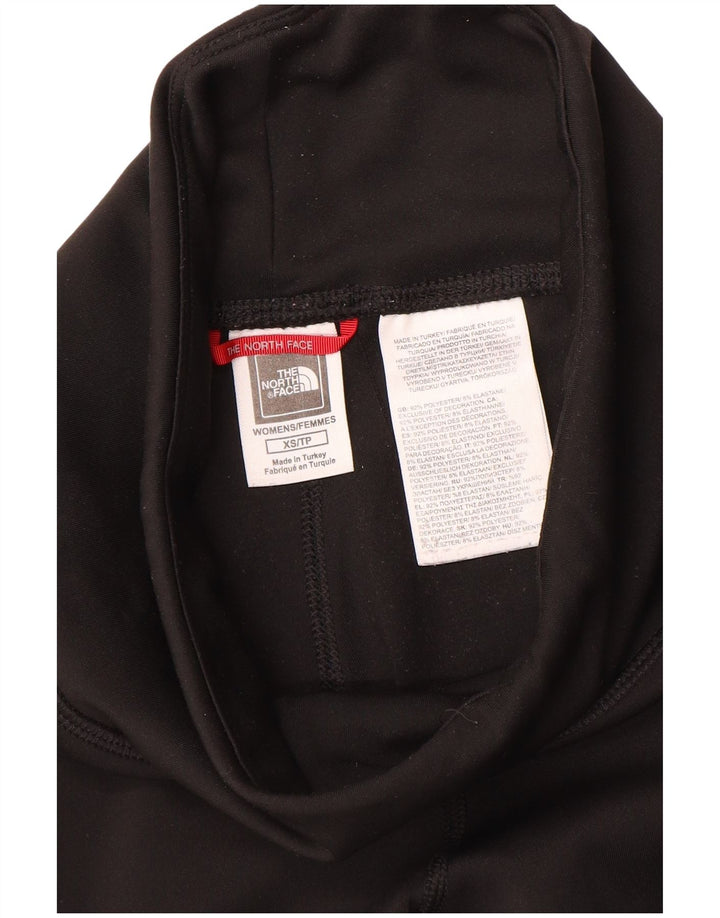 The North Face Womens Graphic Leggings UK 4 XS Black Polyester