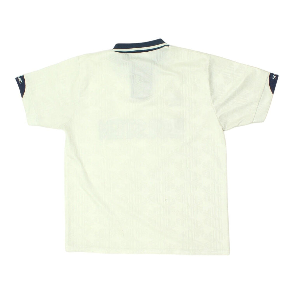 Tottenham Hotspur 1991-93 Umbro Mens Home Shirt | Vintage 90s Football Sports | Vintage Messina Hembry | Thrift | Second-Hand Messina Hembry | Used Clothing | Messina Hembry 