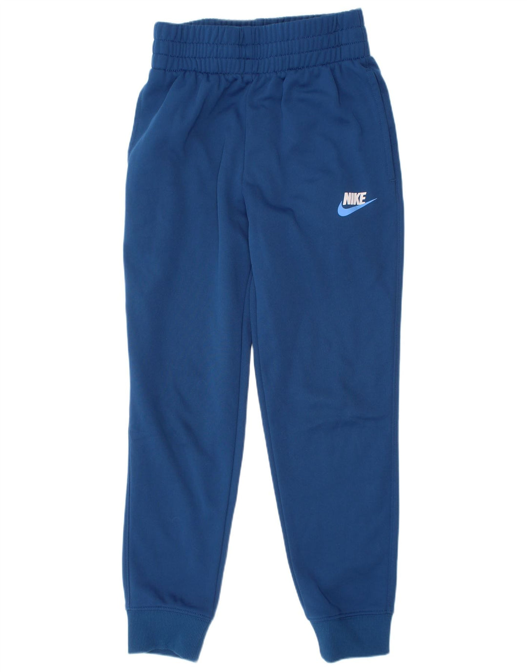 Nike Boys Tracksuit Trousers Joggers 6-7 Years XS Blue Polyester