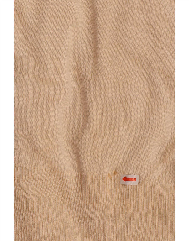 Marks & Spencer Womens Oversized Cardigan Sweater UK 14 Medium Beige
