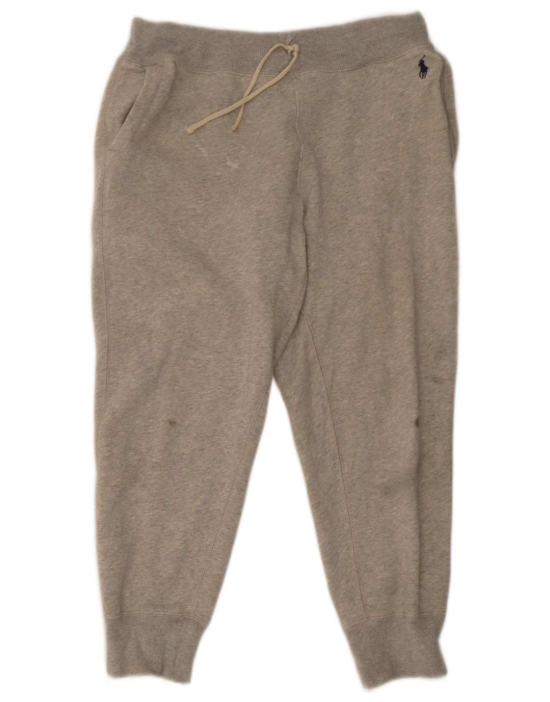 Polo Ralph Lauren Mens Tracksuit Trousers Joggers Medium Grey Flecked