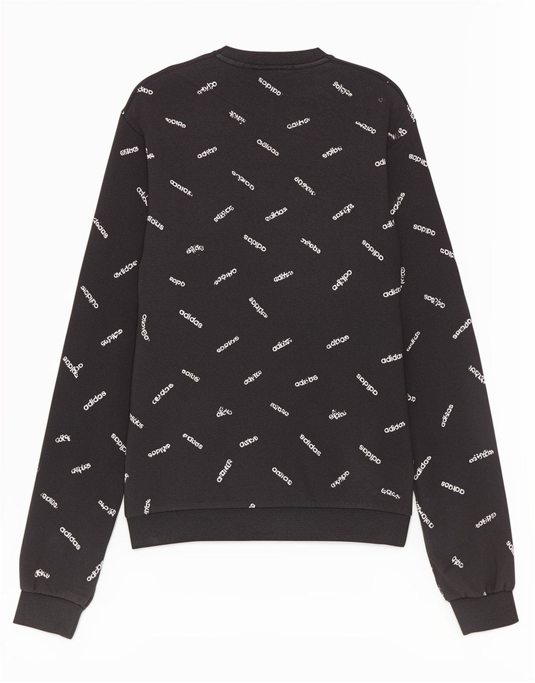 Adidas Mens Graphic Sweatshirt Jumper Medium Black Cotton