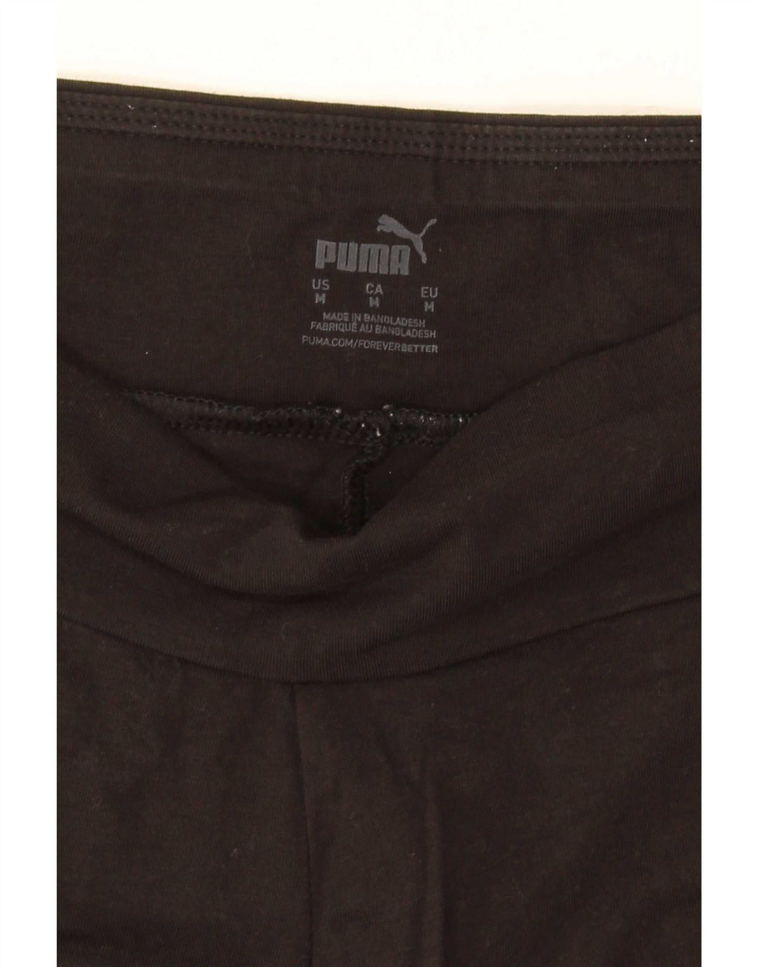 Puma Womens Graphic Sport Shorts UK 12 Medium Black
