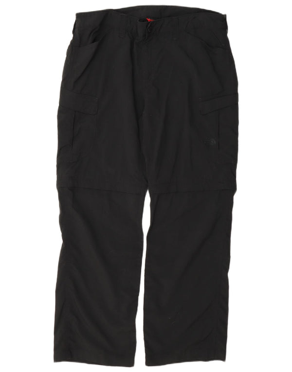 The North Face Womens Straight Cargo Trousers Large W34 L29 Black Nylon