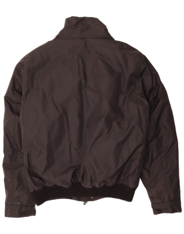Refrigiwear Mens Padded Bomber Jacket UK 40 Large Black Nylon