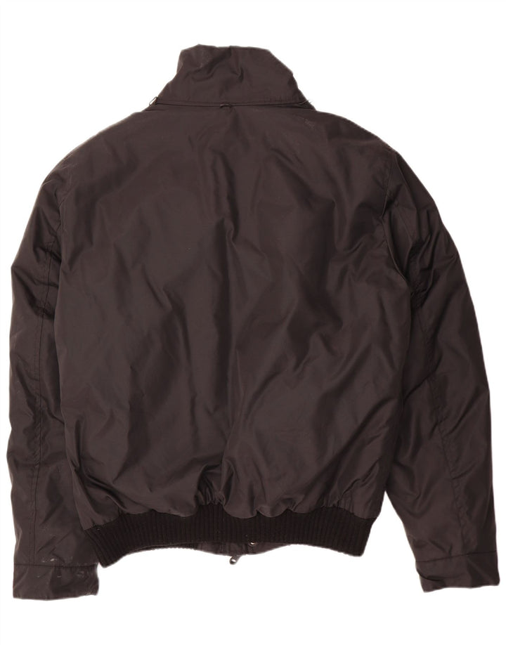 Refrigiwear Mens Padded Bomber Jacket UK 40 Large Black Nylon