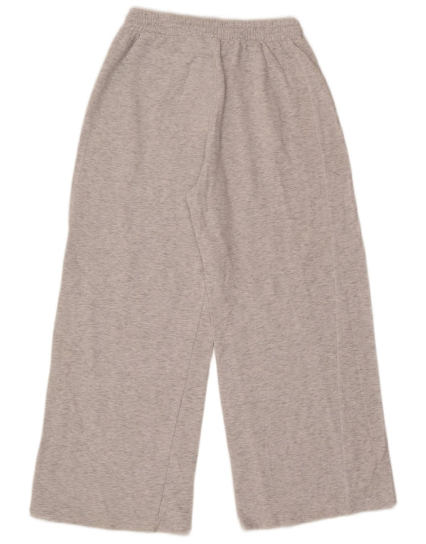 Zara Womens Tracksuit Trousers UK 12 Medium  Grey Flecked Cotton