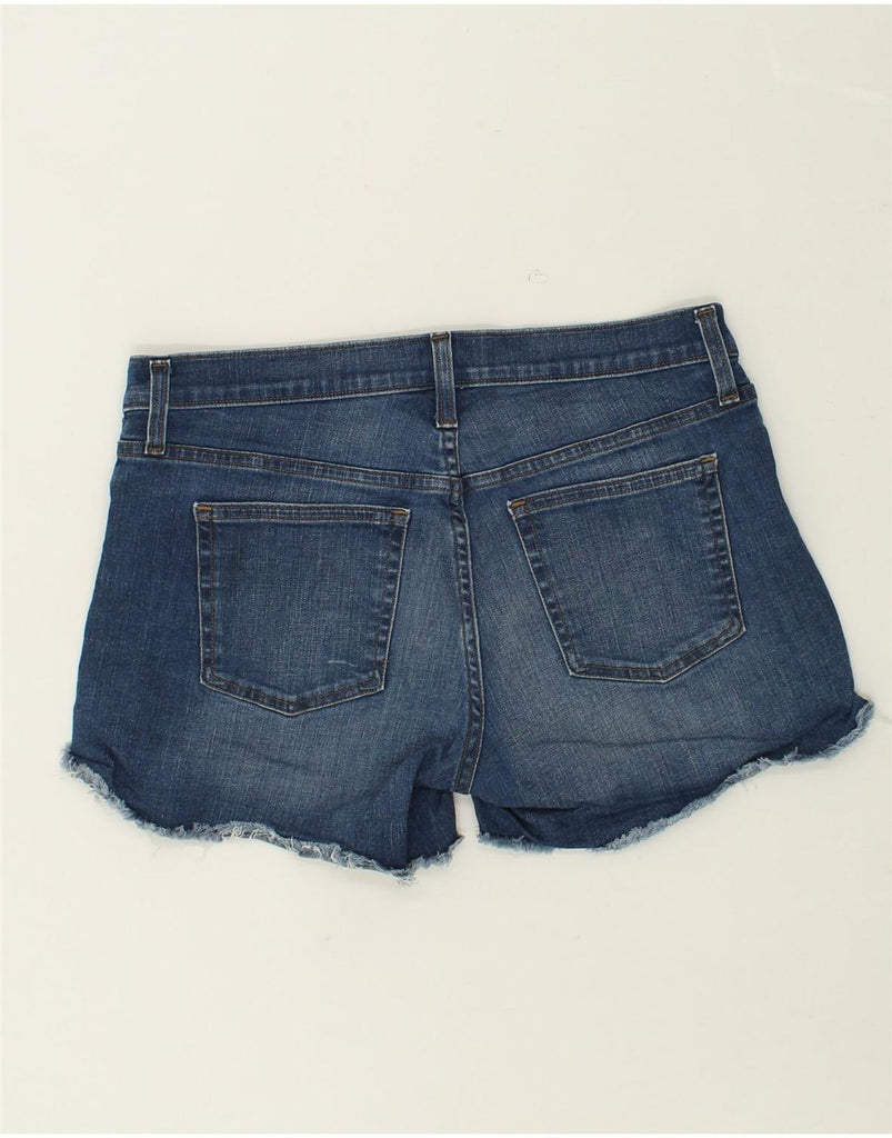 J. CREW Womens Denim Shorts W31 Medium  Navy Blue Cotton | Vintage J. Crew | Thrift | Second-Hand J. Crew | Used Clothing | Messina Hembry 