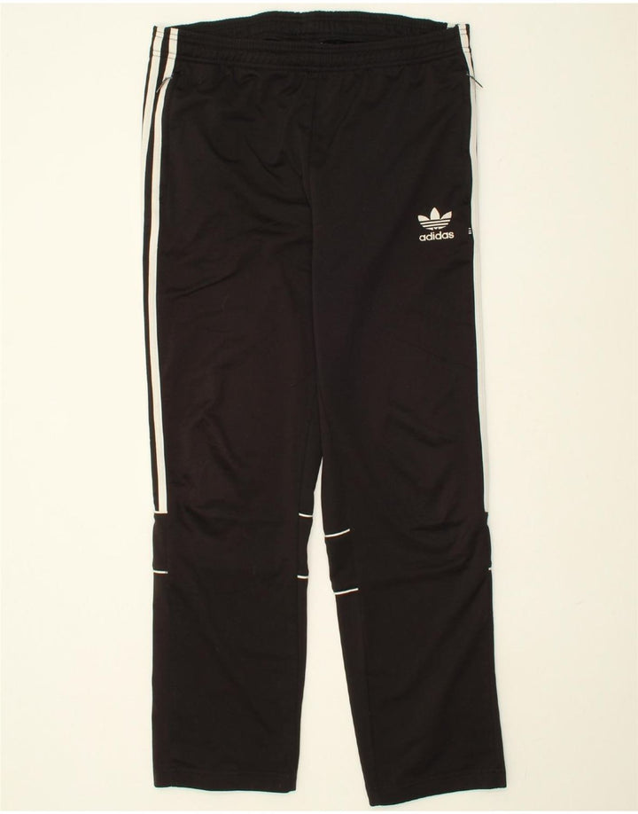ADIDAS Mens Tracksuit Trousers Medium Black Polyester Vintage Adidas and Second-Hand Adidas from Messina Hembry 