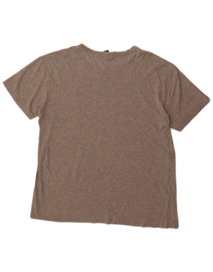 POLO RALPH LAUREN Mens T-Shirt Top Medium Grey Cotton