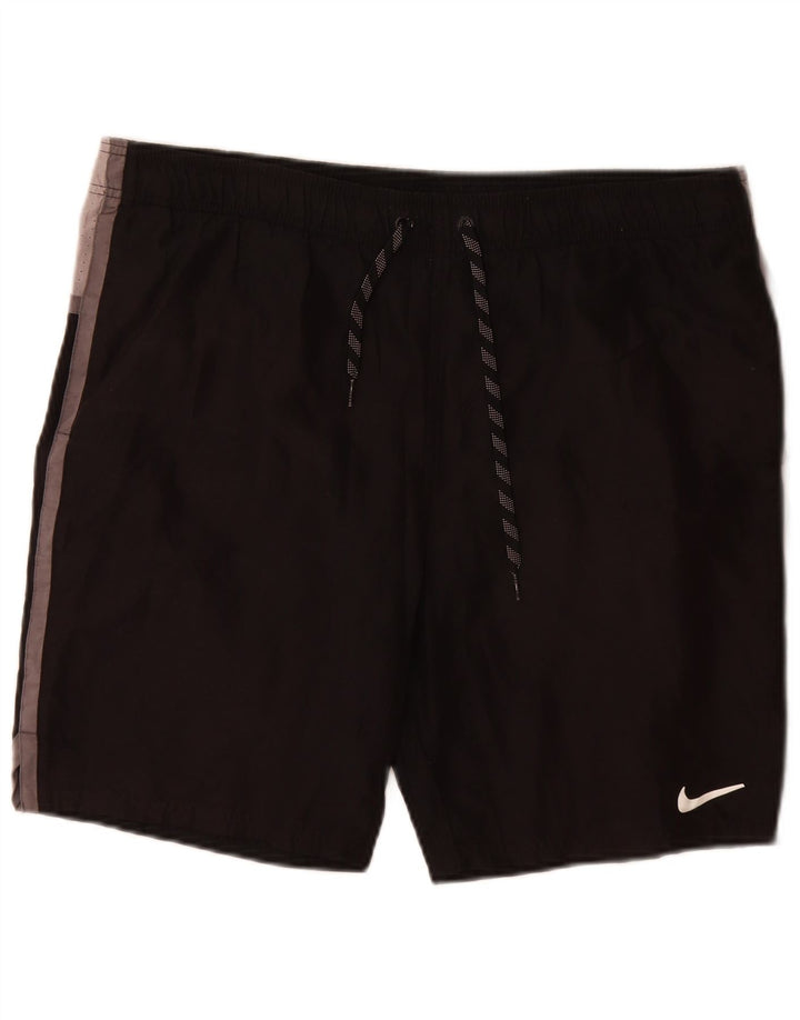 Nike Mens Sport Shorts Medium Black Colourblock Polyester
